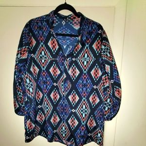Plus size blouse